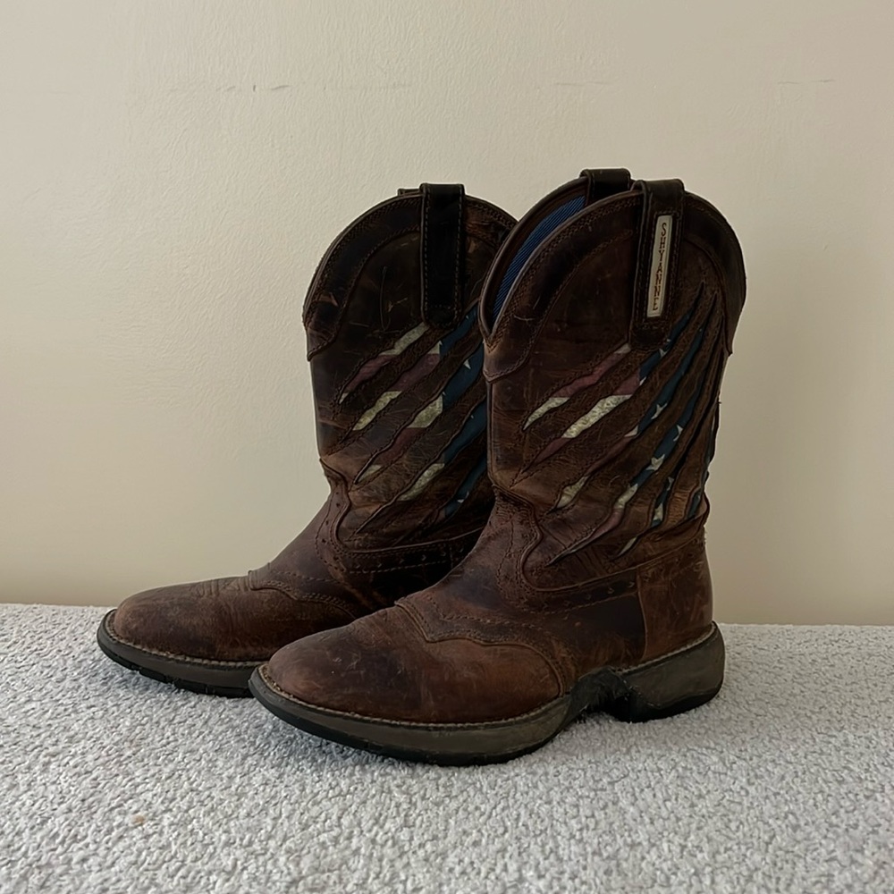 Shyanne American Flag Square Toe boots.  Great Condition!!